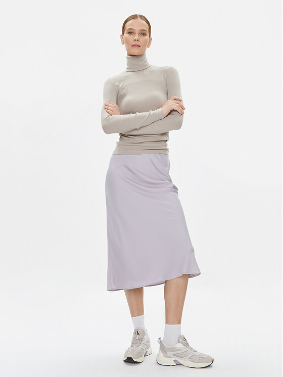 Calvin Klein Calvin Klein Dolčevita K20K206053 Bež Slim Fit