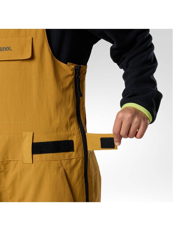 Rossignol Rossignol Spodnie narciarskie Jr Outerlimits Insulated Bib Brązowy Regular Fit