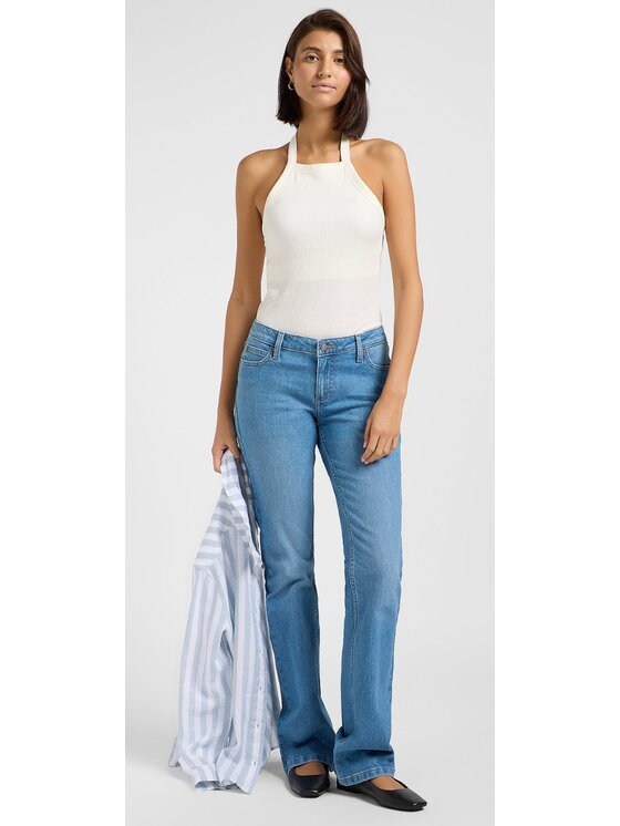 Lee Lee Jeansy Jessica Niebieski Bootcut Fit