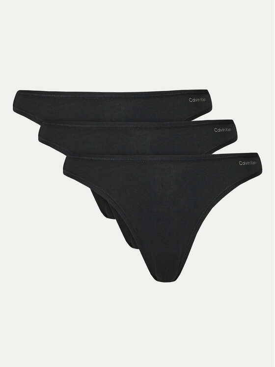 Calvin Klein Underwear Calvin Klein Underwear Komplekti kuulub 3 paari stringe 000QD5217E Must