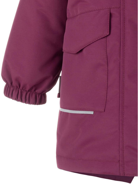 Lenne Lenne Kurtka anorak 23334-602 Bordowy Basic Fit