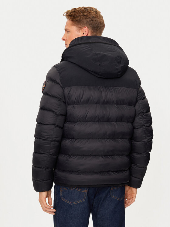 Napapijri Napapijri Зимова куртка A-Arbogne NP0A4IBG Чорний Regular Fit