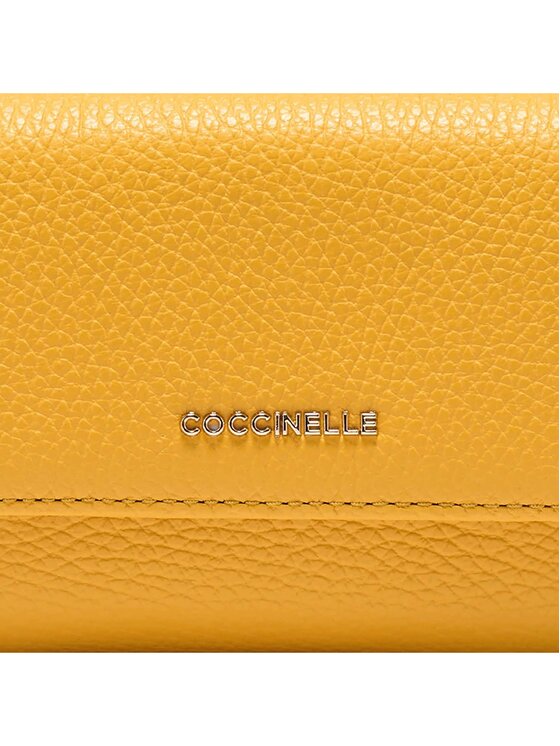 Coccinelle Coccinelle Portafoglio METALLIC S82 Giallo