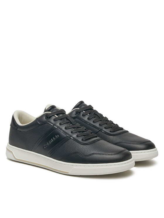 Calvin Klein Calvin Klein Sneakers Low Top Lace Up Logo HM0HM01653 Schwarz