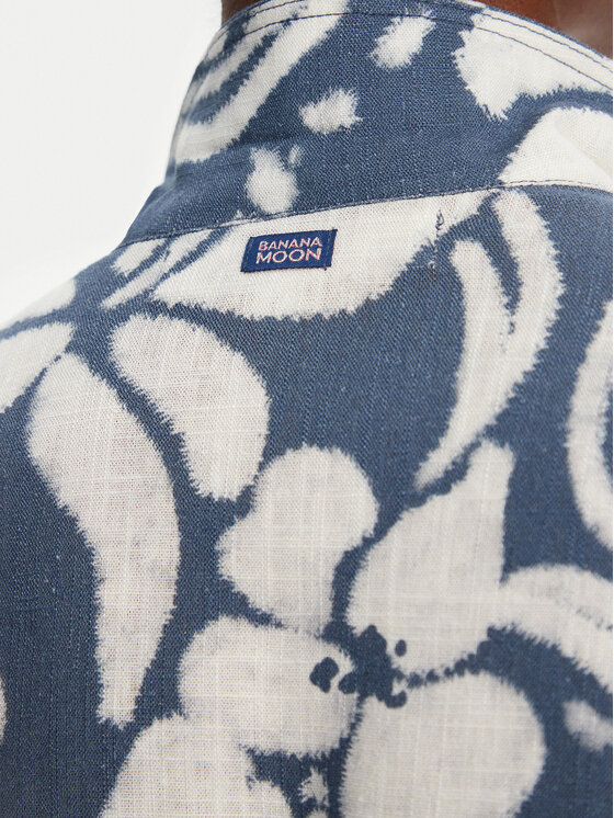 Banana Moon Banana Moon Srajca Taylor Floreal MHX74 Modra Loose Fit
