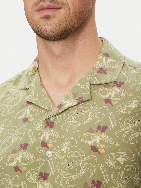Blend Blend Hemd 20718227 Grün Regular Fit