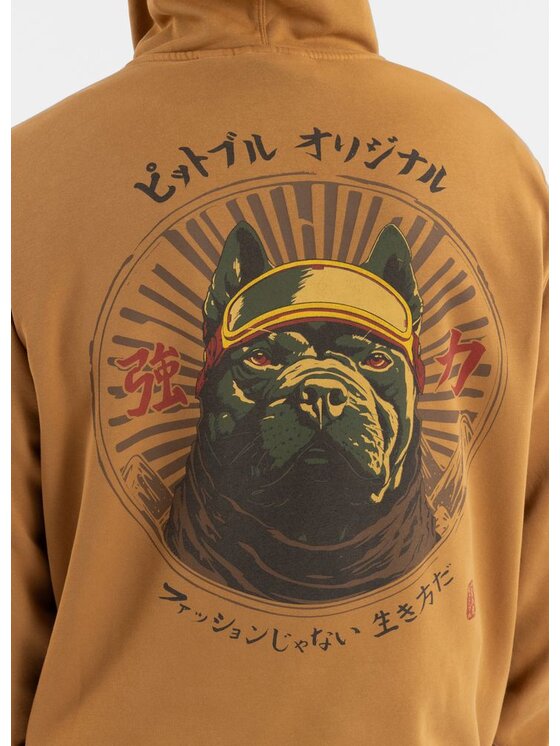 PITBULL PITBULL Bluza MT FUJI Żółty Regular Fit