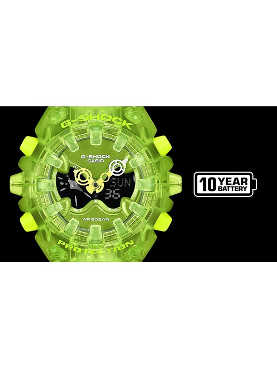 Casio Casio Zegarek GA-V01SKE-3AER Zielony