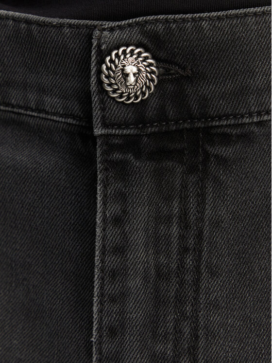 Balmain Balmain Jeansy DH1MI043DE68 Szary Regular Fit