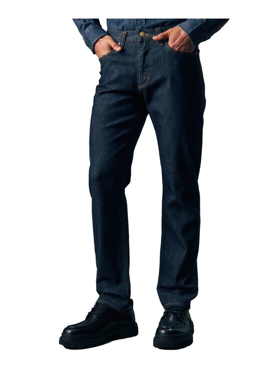 Lee Lee Jeansy 112387690 Granatowy Slim Fit
