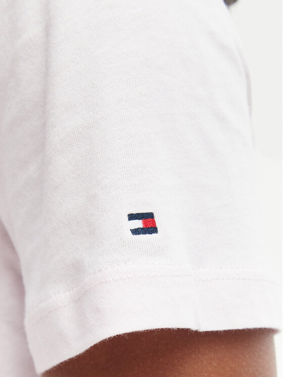 Tommy Hilfiger Tommy Hilfiger Marškinėliai WW0WW40276 Rožinė Regular Fit