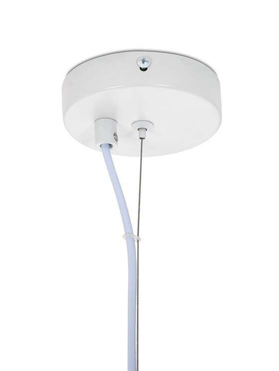 MIAhome MIAhome Lampa wisząca NEST 80 biała Biały