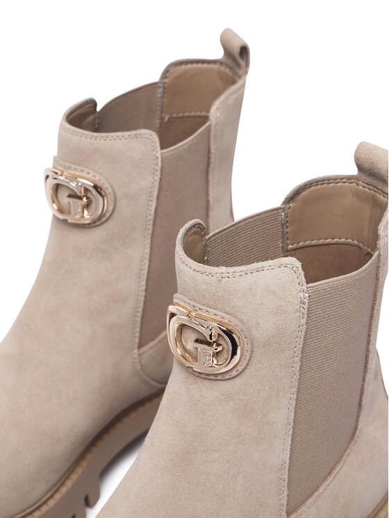 Guess Guess Боти тип челси FLTF2D SUE10 Светлобежов
