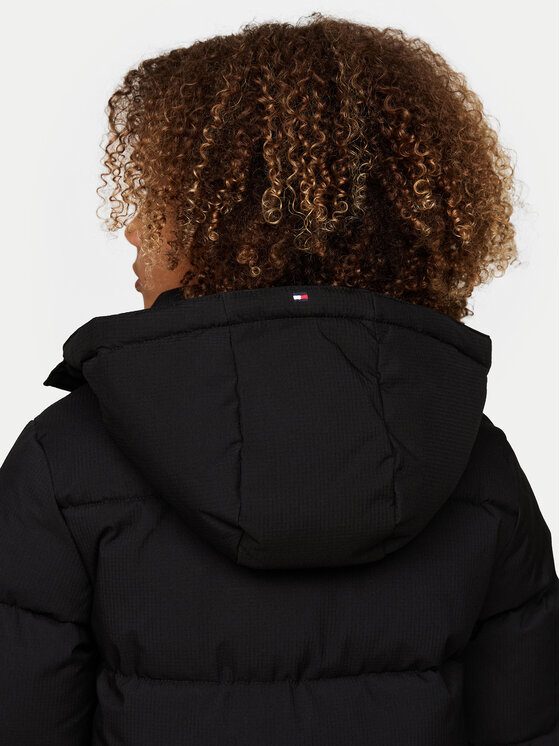 Tommy Hilfiger Tommy Hilfiger Μπουφάν πουπουλένιο KB0KB09401 Μαύρο Regular Fit