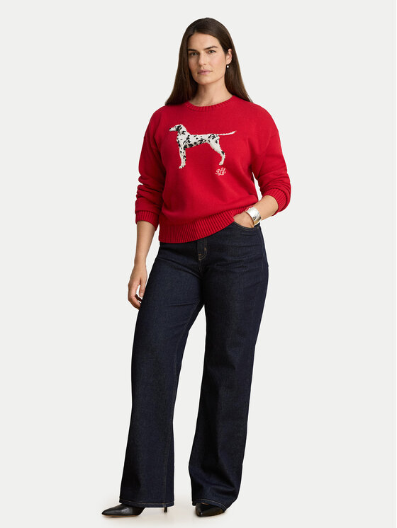 LAUREN RALPH LAUREN LAUREN RALPH LAUREN Светр 200B27843001 Червоний Relaxed Fit