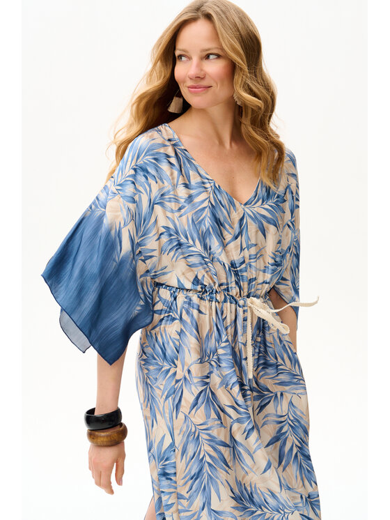 blue shadow blue shadow Sukienka codzienna Kanoi Niebieski Regular Fit