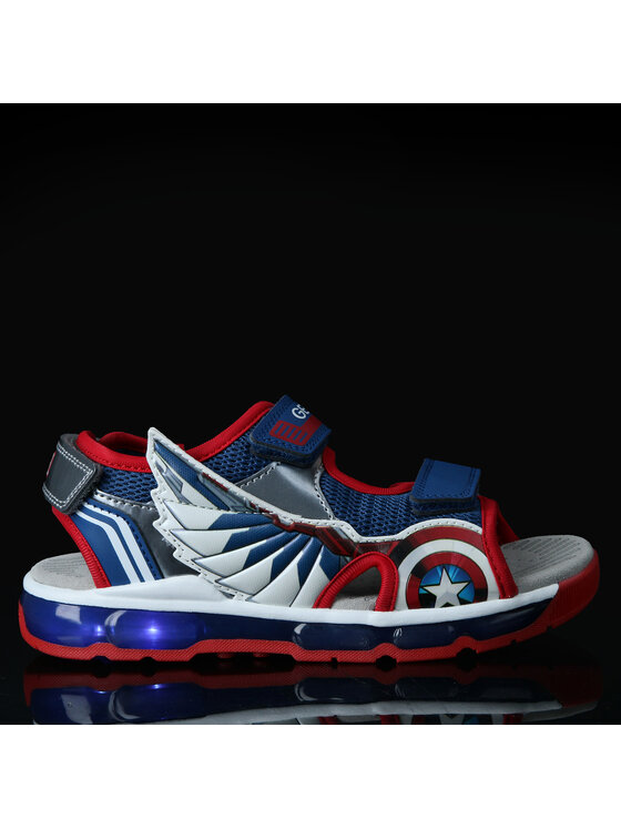 Geox Geox Sandale J Sandal Android Boy J450QA 01454 C0200 D Albastru