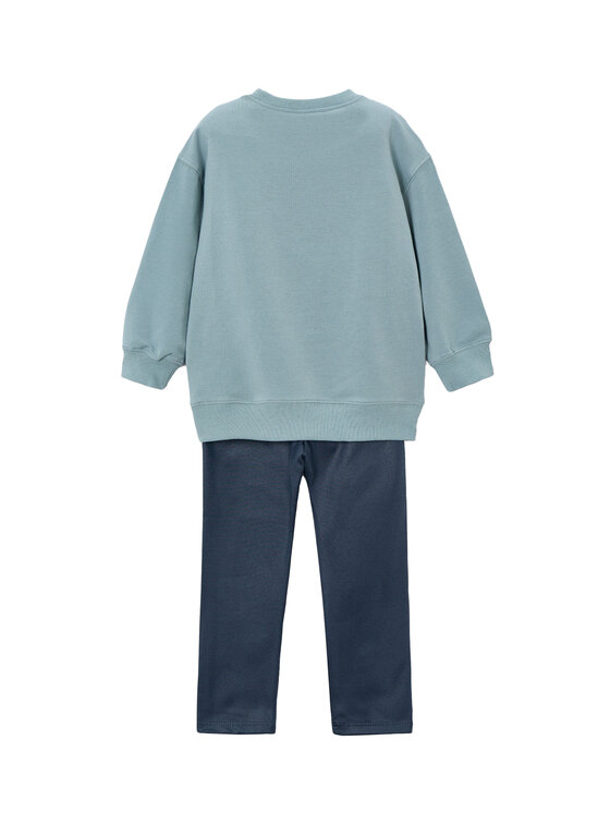 Mayoral Mayoral Set Sweatshirt und Leggings 4727 Blau Regular Fit