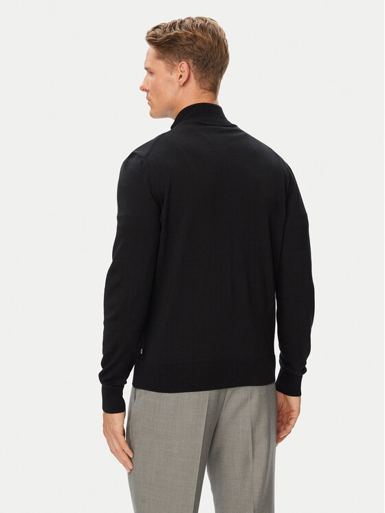 BOSS BOSS Strickjacke H-Balonso 50566344 Schwarz Regular Fit