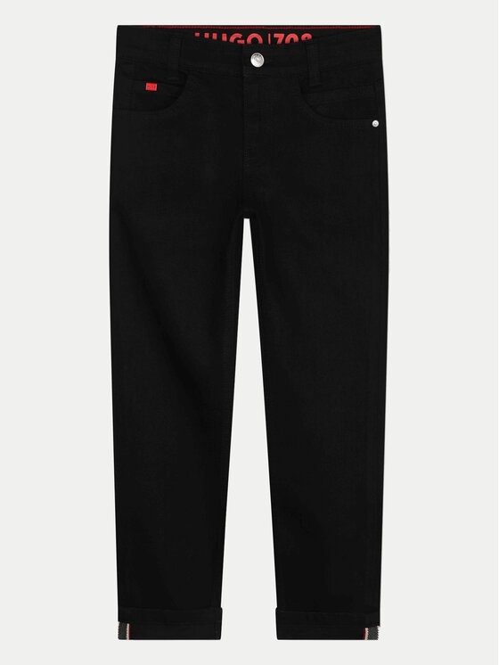 HUGO Hugo Τζιν G00185 M Μαύρο Slim Fit