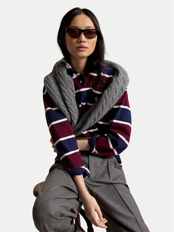Polo Ralph Lauren Polo Ralph Lauren Polo 211B17775001 Μπορντό Oversize