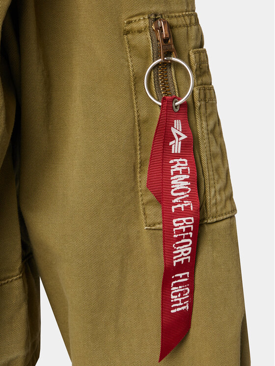 Alpha Industries Alpha Industries Kurtka przejściowa Deck 136017 Zielony Oversize