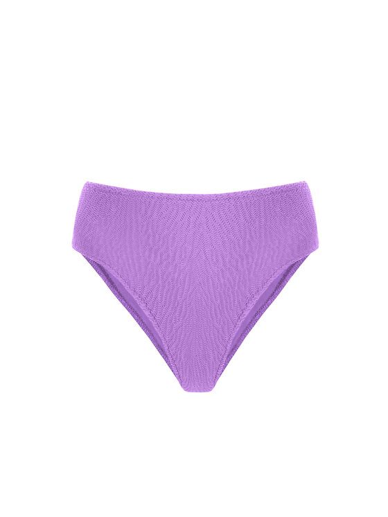 Miss Lou Miss Lou Bikini pezzo sotto D-SP2-FL Viola