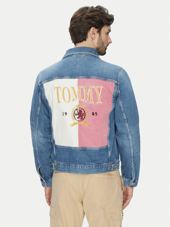 Tommy Jeans Tommy Jeans Geacă de blugi Ryan DM0DM21860 Albastru Regular Fit