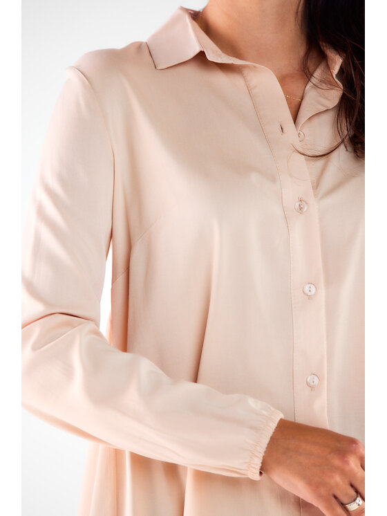 Awama Awama Camicia A527 Beige Basic Fit