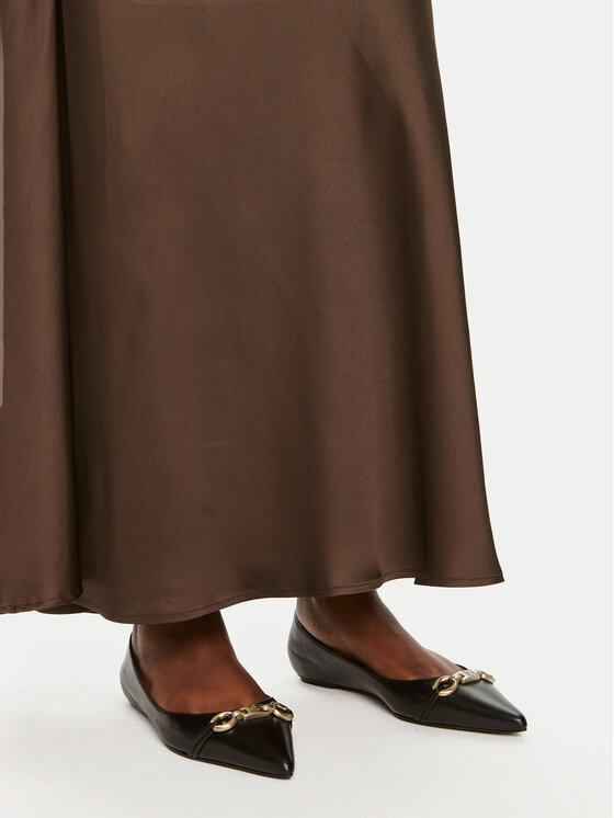 ViCOLO ViCOLO Spódnica maxi TB0342 Brązowy Regular Fit