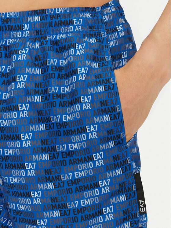 EA7 Emporio Armani EA7 Emporio Armani Plavecké šortky 7M000510 AF13059 FB067 Modrá Regular Fit