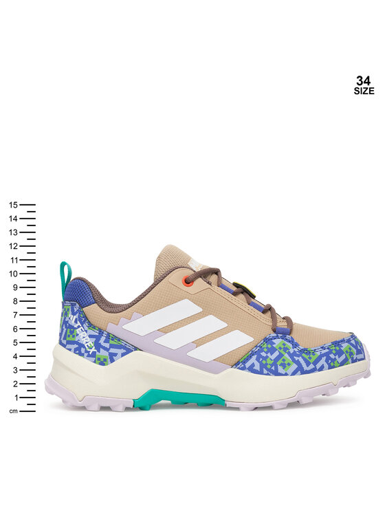 adidas adidas Παπούτσια πεζοπορίας Minecraft Terrex Ax4R Hiking JR1298 Μπεζ