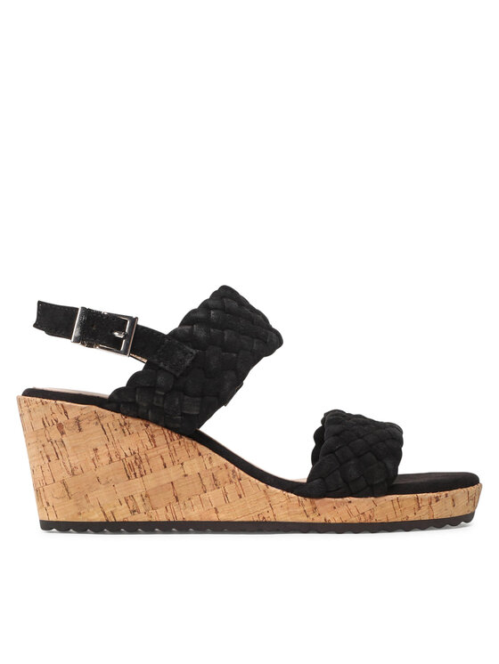 Sandali 9-28708-28 Nero