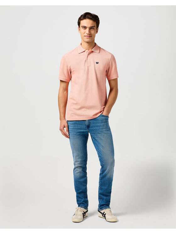 Wrangler Wrangler Polo 5401139263994 Rosa Regular Fit