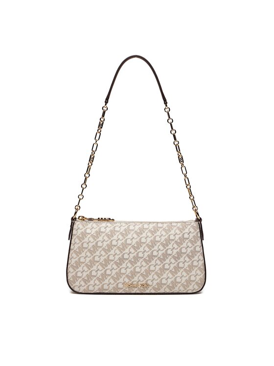 MICHAEL Michael Kors MICHAEL Michael Kors Handtasche Chain Pouchette 32H3G8EW6B Écru