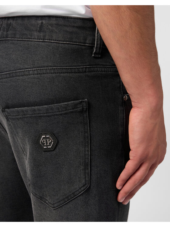 PHILIPP PLEIN PHILIPP PLEIN Jeans 30580 Nero Slim Fit