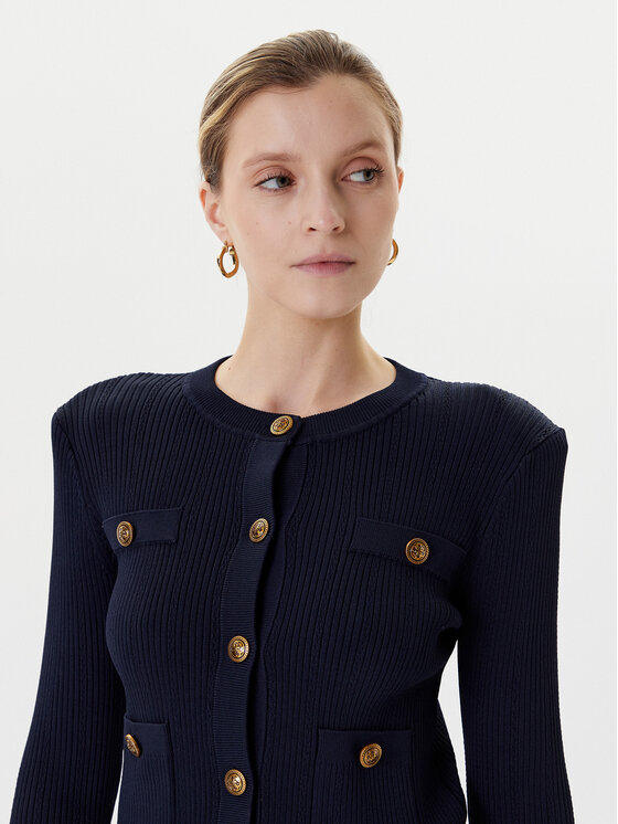 Guess Guess Ζακέτα W5YR09 Z0130 Σκούρο μπλε Regular Fit