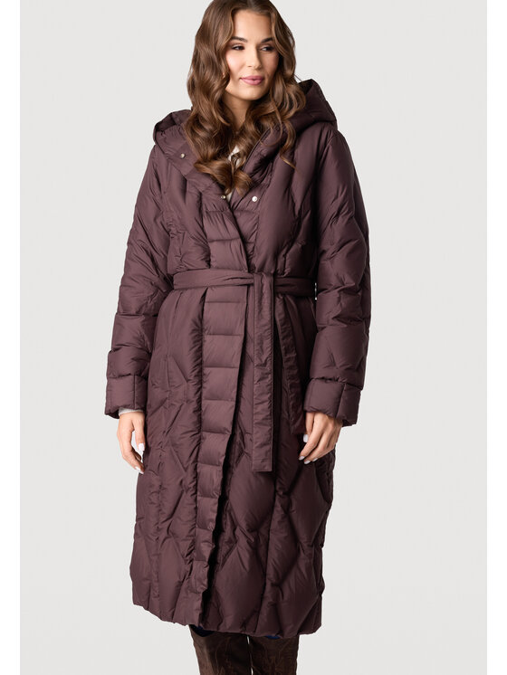 QUIOSQUE QUIOSQUE Zimné bundy QUIOSQUE 9VD003106 Hnedá Regular Fit