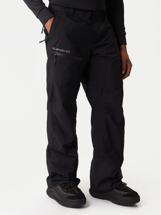 Quiksilver Quiksilver Snowboardové kalhoty Forever Stretch EQYTP03238 Černá Modern Fit