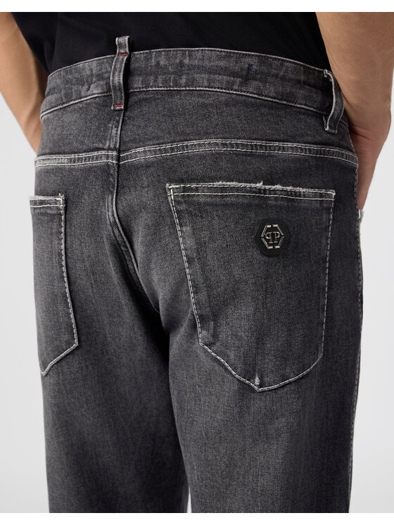 PHILIPP PLEIN PHILIPP PLEIN Jeans 31229 Nero Straight Leg