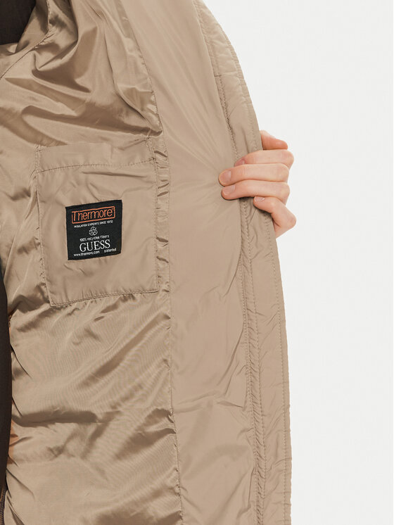 Guess Guess Kurtka zimowa V4BL04 WFYE2 Szary Regular Fit