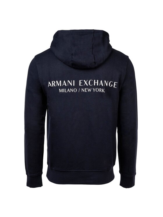Armani Exchange Armani Exchange Sweter 17864 Granatowy Comfort Fit