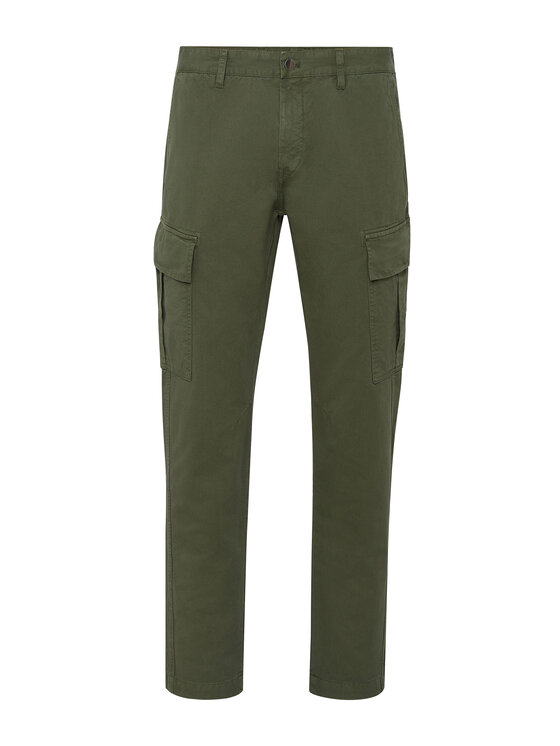 PHILIPP PLEIN PHILIPP PLEIN Spodnie cargo 5457 Zielony Cargo Fit