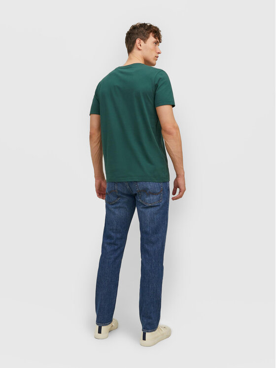 T-shirt Elfen 12221421 Verde Regular Fit