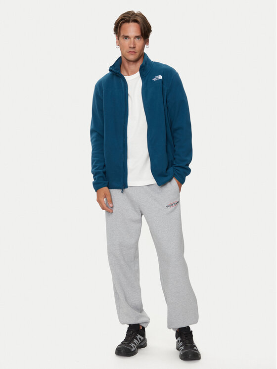 The North Face The North Face Fleecová mikina Glacier NF0A855X Tmavomodrá Regular Fit