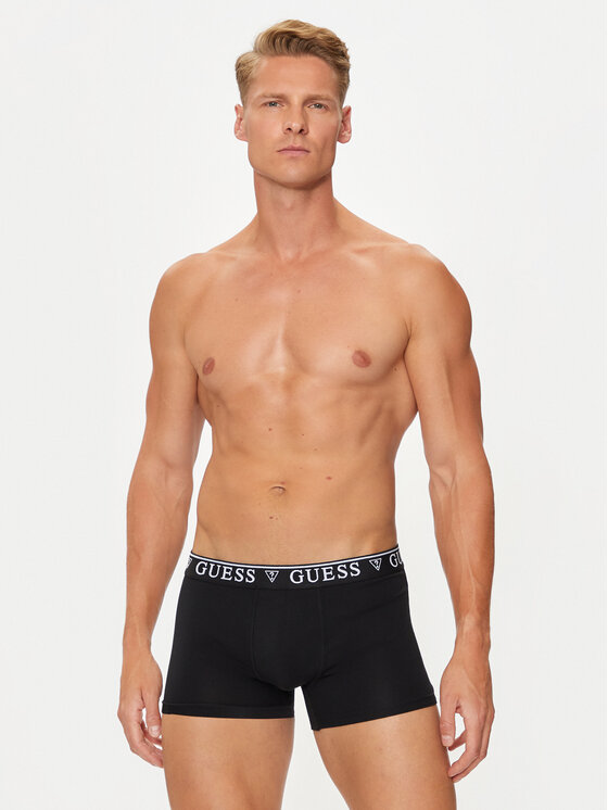Guess Guess Bokserki U4YF00 KCD31 Czarny