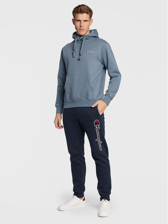 Felpa 217865 Blu Regular Fit