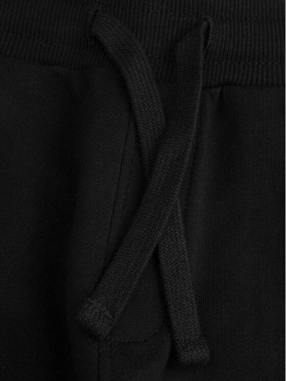 Coccodrillo Coccodrillo Donji dio trenerke WC5120103MBK Crna Slim Fit