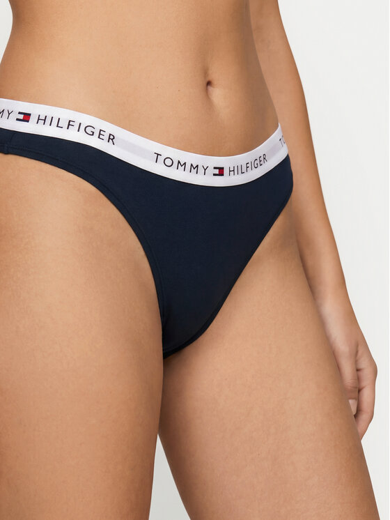 Tommy Hilfiger Tommy Hilfiger Tanga szett UW0UW05530 Sötétkék