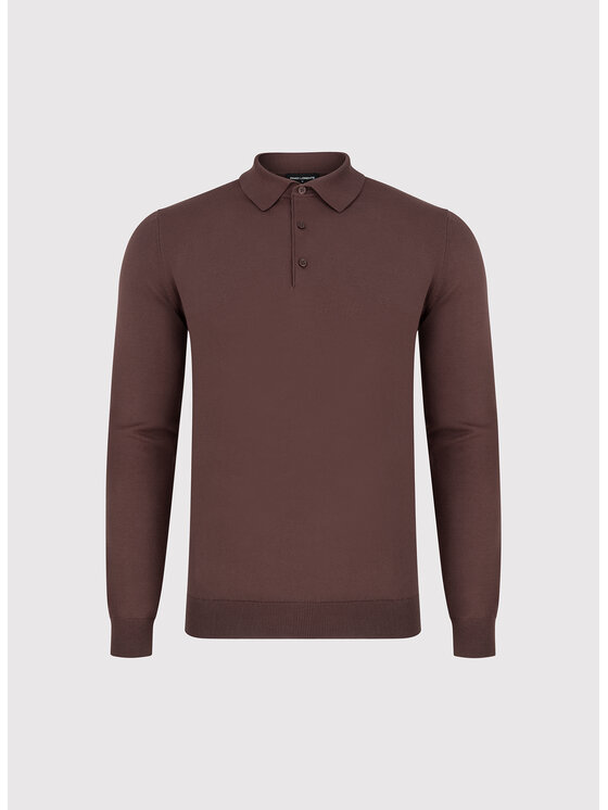 Pako Lorente Pako Lorente Sweter P26SF-2X-004 Brązowy Classic Fit
